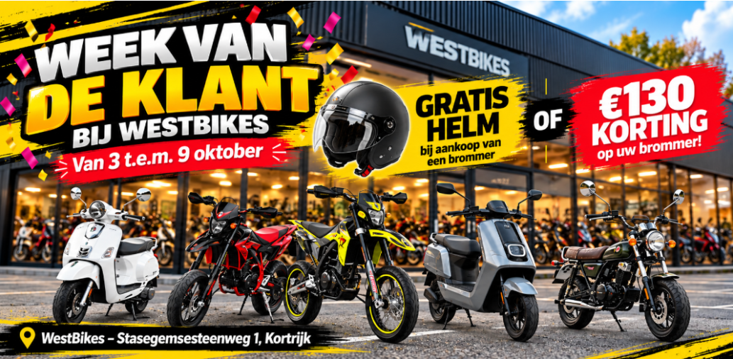 Week van de klant bij West Bikes Import